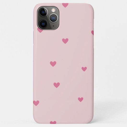 Mooie roze hart iPhone 11 Pro Max hoesje. Case-Mate iPhone Case (Achterkant)
