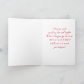 Mooie Roze Hart Valentijnsdag Kaart (Binnen)