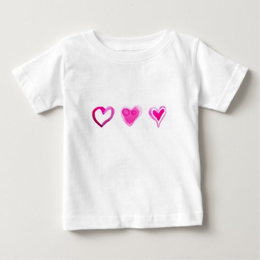 Mooie Roze Hartjes Patroon (Voorkant)