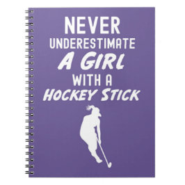 Mooie Roze Hockey Cadeaus Voor Meisjes Sport Spele Notitieboek