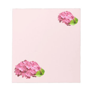 Mooie Roze Hortensia Notitieblok