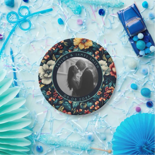 Mooie Roze Huwelijksborden Voor Meisjesuitstapje Papieren Bordje (Feest)