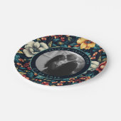 Mooie Roze Huwelijksborden Voor Meisjesuitstapje Papieren Bordje (Gekanteld)