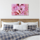 Mooie roze hyacint lente bloem canvas kunst (Insitu (Slaapkamer))