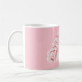 Mooie roze jurk koffiemok (Links)