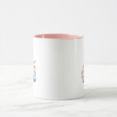 Mooie Roze Kat Koffiekop Mok (Midden)