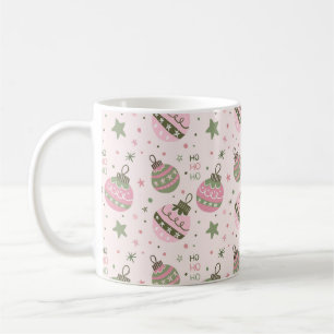 Mooie Roze Kerstbal Mok