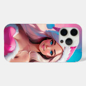 Mooie Roze Kerstmeisje 01 Case-Mate iPhone Case (Achterkant (horizontaal))