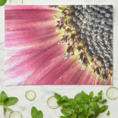 Mooie roze keukenhanddoek (Gevouwen)