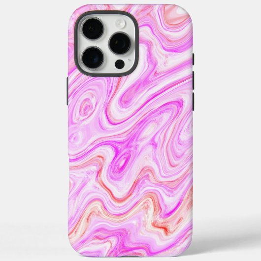 Mooie roze kleurrijke Abstracte marmeren textuur Case-Mate iPhone Case (Achterkant)
