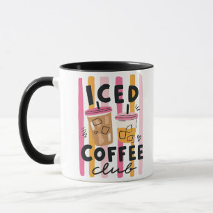 Mooie Roze Koffiekopjes Zomer Koffie Design Mok