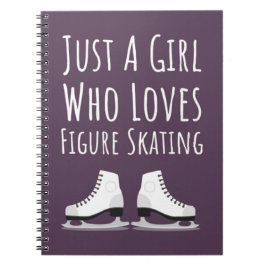 Mooie Roze Kunstschaats Cadeaus Voor Meisjes Voor  Notitieboek