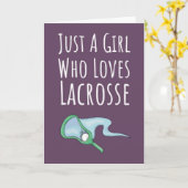 Mooie Roze Lacrosse Kaarten Voor Baby Meisje Spele (Gele Bloem)