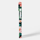 Mooie roze lente bloemen & groene bladeren levendi Case-Mate iPhone case (Achterkant / Links)