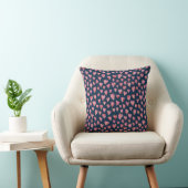 Mooie roze Love Heart-patroon Kussen (Stoel)
