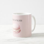 Mooie Roze Macaron Koffiemok (Voorkant rechts)