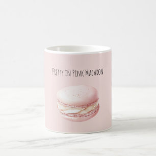Mooie Roze Macaron Koffiemok