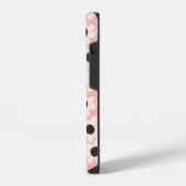 Mooie Roze Madeliefjes Bloemmotief iPhone Hoesje (Linkerkant)