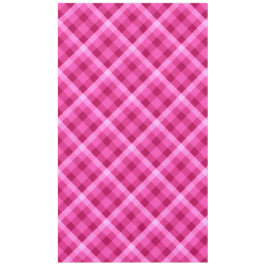 Mooie roze magenta geruite grote tafelkleed