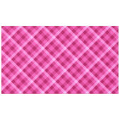 Mooie roze magenta geruite grote tafelkleed (Voorkant (Horizontaal))