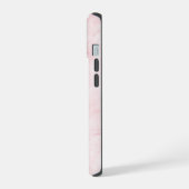 Mooie Roze Marmer iPhone 15 Case (Linkerkant)