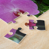 Mooie roze mot orchidee print puzzel (Zijkant)