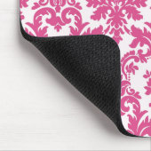 Mooie roze Muismat voor de Damask (Hoek)