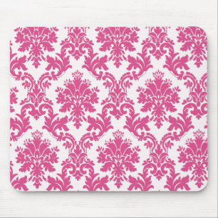 Mooie roze Muismat voor de Damask