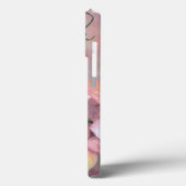 Mooie Roze Orchidee Bloemen iPhone Case (Achterkant / Links)