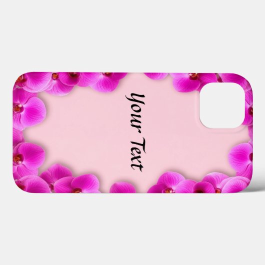 Mooie roze orchideeën Case-Mate iPhone case (Achterkant (horizontaal))