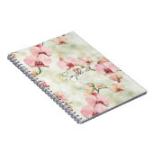 Mooie Roze Orchideeën Notitieboek (Rechterzijde)