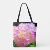Mooie Roze paarse oranje hortensia's momlife Tote Bag (Achterkant)