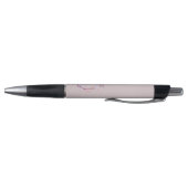Mooie Roze Paarse Rozen Bloemkat Pen (Bodem)