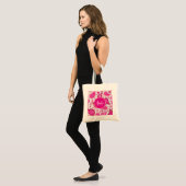 Mooie Roze Paisley Persoonlijk Tote Bag (Voorkant (model))