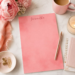 Mooie Roze Perkament Briefpapier