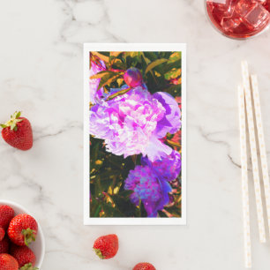 Mooie Roze Pioenrozen Servet