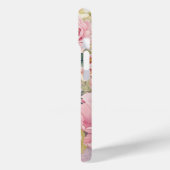 Mooie roze pioenrozen waterverf Case-Mate iPhone case (Achterkant / Links)