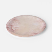 Mooie roze Poinsettia Papieren Bordje (Gekanteld)