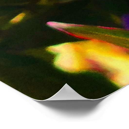 Mooie roze pony's poster (Hoek)