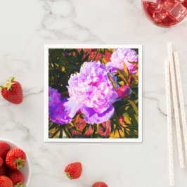 Mooie roze pony's servet