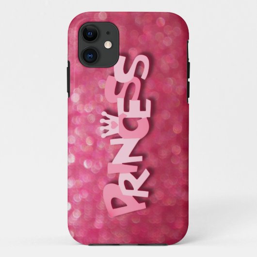 Mooie Roze Prinses Bokeh Met Glitters Case-Mate iPhone Case (Achterkant)