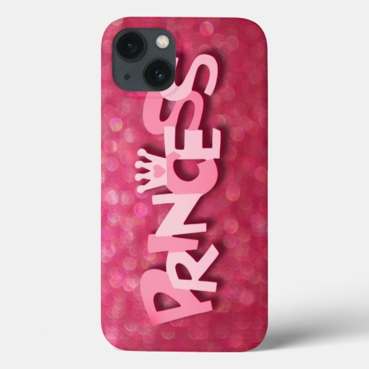 Mooie Roze Prinses Bokeh Met Glitters Case-Mate iPhone Case (Achterkant)
