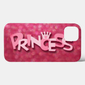 Mooie Roze Prinses Bokeh Met Glitters Case-Mate iPhone Case (Achterkant (horizontaal))