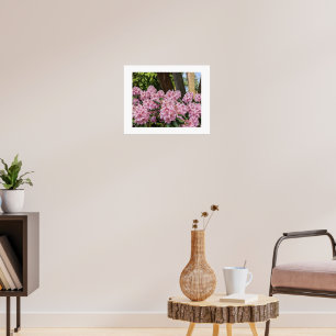 Mooie Roze Rhododendrons Bloemen Poster