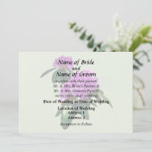 Mooie Roze Rhododendrons Huwelijksbenodigdheden Kaart (Staand voorkant)