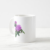 Mooie roze Rhododendrons Koffiemok (Voorkant links)