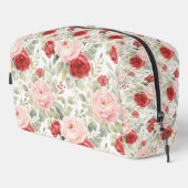 Mooie Roze Rode Bloemen Toilettasje (Rechterhoek)