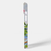 Mooie roze rood witte rozen waterverf bloemenmolen Case-Mate iPhone case (Achterkant / Links)