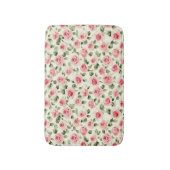 Mooie Roze Roos Bloem Badmat (Voorkant Verticaal)