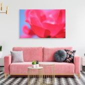 Mooie Roze Roos Bloem Canvasprint Canvas Afdruk (Insitu (Woonkamer))